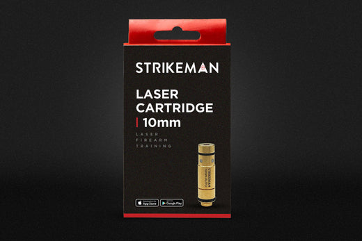 Using Strikeman's 10mm Laser Bullet Cartridge For At Home Training