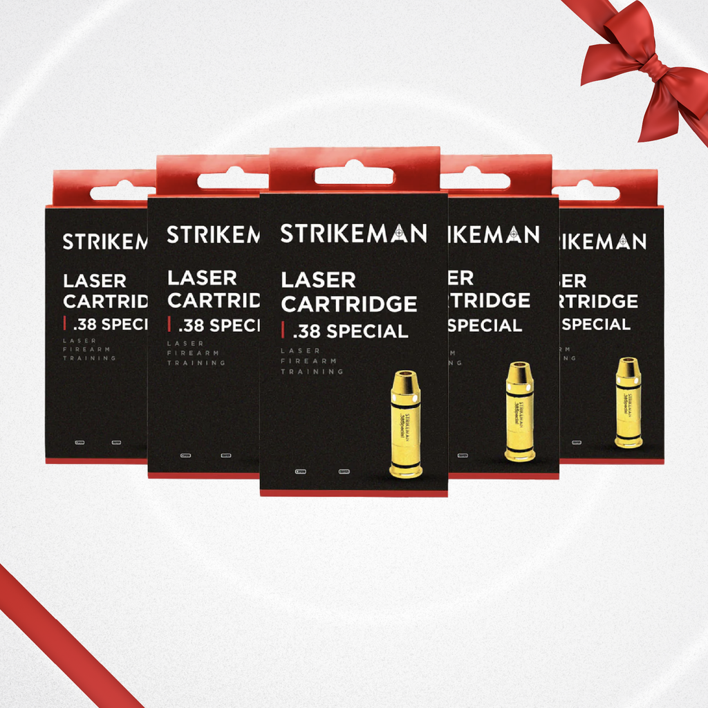 Strikeman Laser Bullet Cartridge - .38 Special/.357 Magnum (5-Pack)