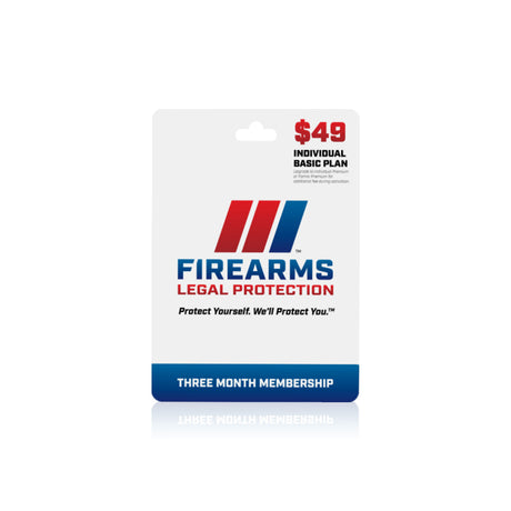 Firearms Legal Protection (FLP) 3-Month Individual Basic Plan | Strikeman