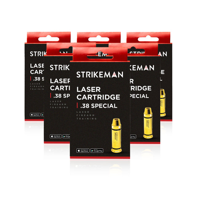 Strikeman Laser Bullet Cartridge - .38 Special/.357 Magnum (6-Pack)