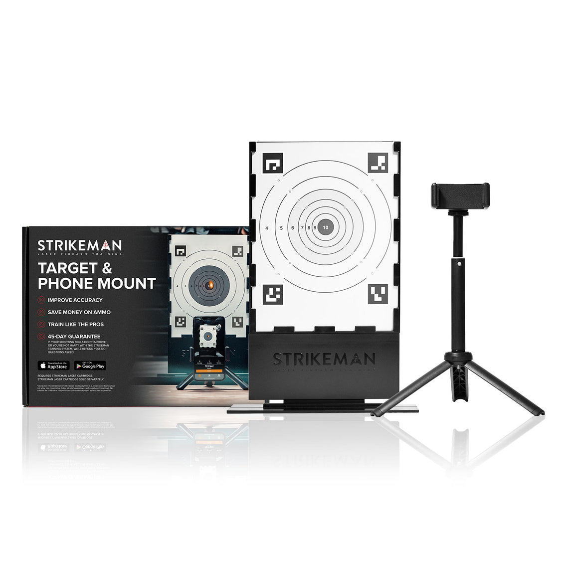 Strikeman Target Phone Mount Dry Fire Training Components Strikeman target phone mount dry fire training components
